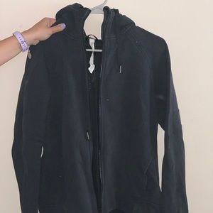 Black Lululemon Zip Up Hoddie